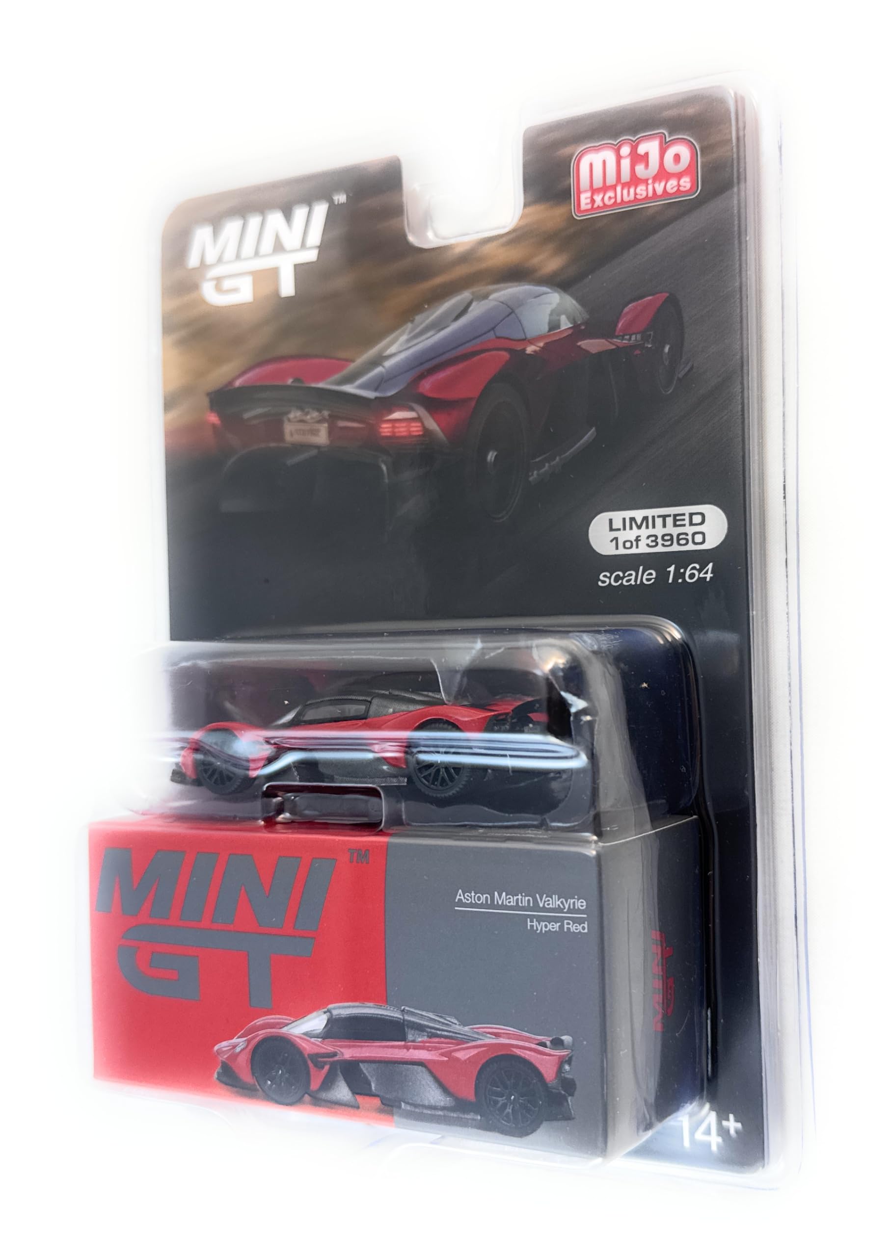 Amazon.com: Mini GT 1:64 Scale Valkyrie Hyper Red Limited Edition
